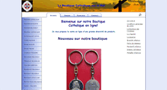 Desktop Screenshot of boutique-catholique-scout.fr